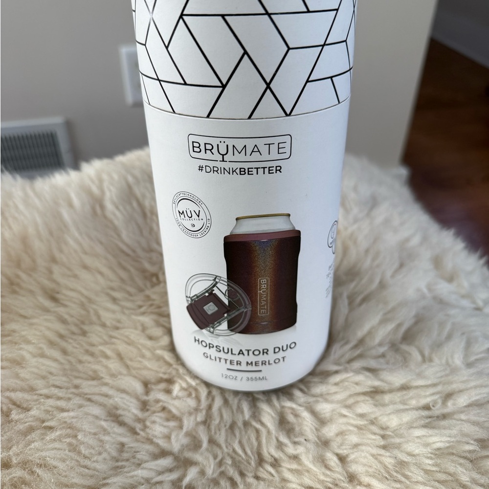 BrüMate Hopsulator Duo in Glitter Merlot